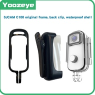 Sjcam C100 C100+Series Frame Back Clip Waterproof Case Waterproof Line Peripheral Accessories