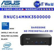 Itw | ASUS Mini PC All in one Desktop PC NUC 14 Barebone Intel N355 (RNUC14MNK3500000)