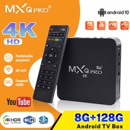 4K HD Android TV Box 2.4G Wifi Smart Box 6GB+256GB Android Media Player Set-Top Box Android Google Assistant Netflix Youtube Android10.0 Version