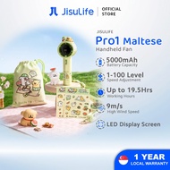 【Limited Edition】JisuLife x Maltese Handheld Fan Pro 1 9m/s Strong Wind 100 Level Adjustment