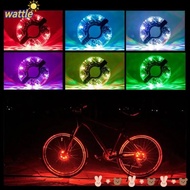 WATTLE Bike Wheel Hub Lights, Waterproof LED Rechargeable Colorful Bicycle Spoke Lights,  Decoration  USB Bicycle Lights