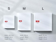 UNIQLO Gift Box Set Hampers Kotak Kado Bungkus Hadiah