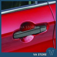 Toyota Vios AC100 2023-2025 Door Handle Chrome Matte Black Carbon Design Handle Cover For Vios AC100