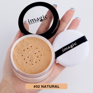 IMAGIC Oil Control Loose Powder Waterproof Moisturizing Face Makeup 4สี