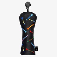 Golf Headcovers Driver Cover Fairway Wood Headcovers Hybrid Head Cover Missile Design Leather Golf 3