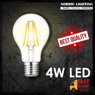 Nordic Lighting Energy Savings A60 LED Ping Pong Bulb 4W LED BULB E27 Holder Warm White Bulb (G45)