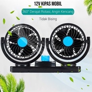 Double Head Vehicle Fan 12V Car Fan | HEAT RESISTANT