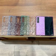 GANTUNGAN Simple Plain Colorful Waves Elegant Cute Case With Griptok Popsocket And Chain Hanger hp C