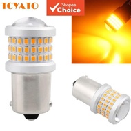 TCYATO 2PCS 1156,BATUFFOO 2 VF3 LED brake bulbs 1157, Bay15d, P21/5W red