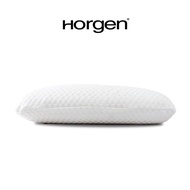 Horgen Responsive Support Natural Latex Pillow | Dust Mite Resistant & Hypoallergenic | Standard Siz