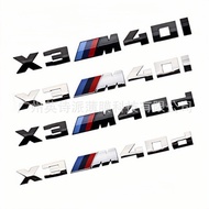 [Free XDrive] BMW X3 Modified M Logo Car Logo X3M40i X3M40d Logo Logo Rear Trunk Labeling Auto Parts