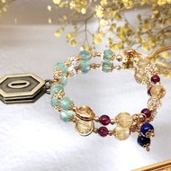 【鬼滅之刃】富岡義勇 | 同人印象水晶DIY設計手鏈- 客製化禮物