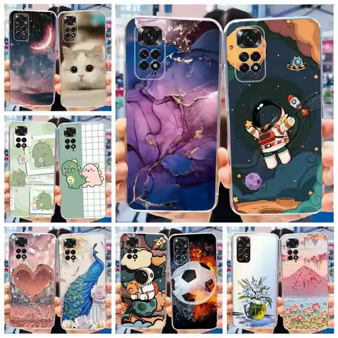 For Xiaomi Redmi Note 11 Pro Case Fashion Painted Cover For Redmi Note 11S 4G Phone Cases For Redmi 