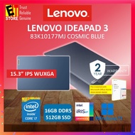 LENOVO LAPTOP IDEAPAD SLIM 3 IPS3 (I7-13620H/ 16GB /512GB/ 15.3 WUXG/Intel UHD/ OFF Home 2024/ W11/M