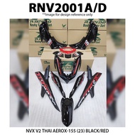 Rapido Cover Set Yamaha NVX V2 Thai Aerox 155 (23) Black Cyan Red Grey Yellow Accessories Motor NVX155 aerox155