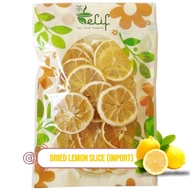 ELIF FRUITS Dried Lemon Slice - (50g) Organic Dried Lemon Slices (Imported Lemon)