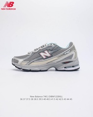 นิวบาลานซ์ New Balance MR740 Retro Dad Style Sneakers Lightweight Leather and Mesh Upper T Beam Sole