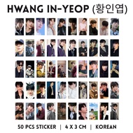 [50 pcs] STICKERS | HWANG IN-YEOP | KOREAN KOREAN KOREAN | KOREAN ACTOR IDOL | DECO STICKER | DIY ST