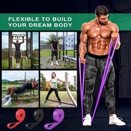 Pull-Up Assist Belt Set - Resistance Train Elastic Rope for Indoor Fitness BW5S