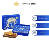 [Genuine] Kinh Do Moon Cake Box - Hong Ngoc Hung Thinh Yellow Moon (6 Cakes x 80gr)