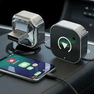 2-in-1 USB-C 5GHz WiFi Adapter for 2026 CarPlay and Android Auto Penyesuai WiFi 2-dalam-1 USB-C 5GHz
