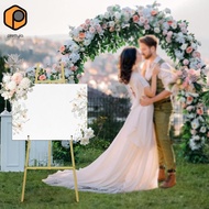 [prettyia] Wedding Sign Easel Stand Art Display Easel Ornament Decorative Heavy Duty Modern Stable S