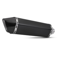 51MM Universal Motorcycle Exhaust Muffler Yoshimura Modified Muffler Carbon Fiber Exhaust Muffler Fo