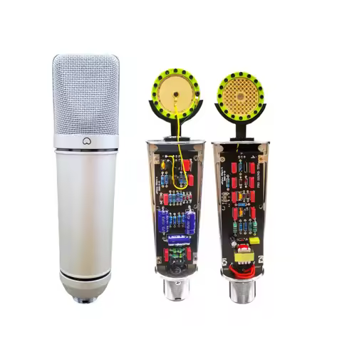 U87 Large Diaphragm Condenser Microphone Recording Microphone 34MM Large Diaphragm Condenser Microph