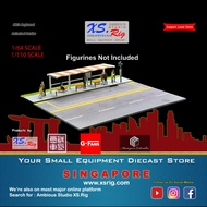 ∆ READY STOCK ∇ Singapore Diorama Bus Stop and Gantry 1/64-1/110 B&G Series