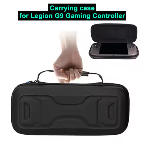 Carrying Case for Legion G9 Gaming Controller EVA Hard Storage Bag Drop-Proof Handbag for Lenovo Leg