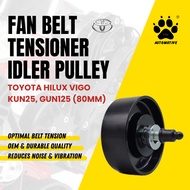 88440-0K060 GloBelt Idler Pulley - Toyota Hilux Vigo KUN25, GUN125 (80mm)