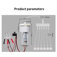 Mini Air Pump Aquarium DC 12V Aquarium Pump Water Oxygen Pumo Motor Adjustable PWM Volume Fishing Aq