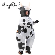 [MagiDeal] Halloween Costume Masquerade Props Inflatable Costume Inflatable Cow Costume