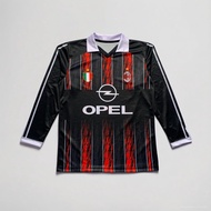 Jersey Ac Milan Fantasi Vintage – Kaos Bola Ac Milan Opel Classic Custom