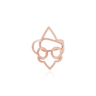 LisCross Edge: Golden Fierce-de-lis ขัดเงาพิเศษ ชุบทองชมพูบริสุทธิ์ (Pure Pink Rose Gold Sterling) *