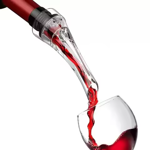 Wine Aerator Pourer Premium Aerating Pourer Red Wine Decanter Cap Spout Stopper Bottle Mouth Dispens