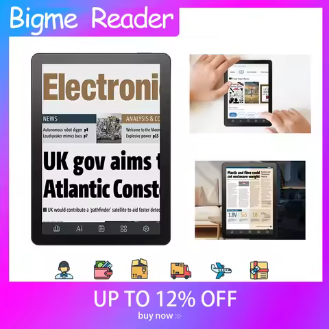 Bigme 6''pocket color e-ink electronic book reader Portable Ebook B6 300PPI 4GB+64GB, Android14 with