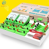 [Dovewill] Science Lab Portable Lightweight Physics Circuit Experiment Kit Physics Electric