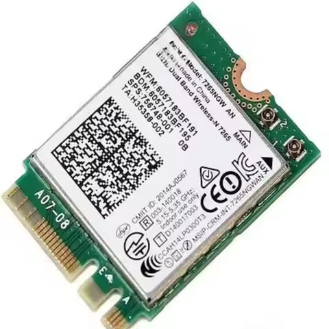 Wireless Adapter Card for Intel Dual band 300Mbps HP Intel 7265NGW AN Wireless-N NGFF M.2 Card sps:7