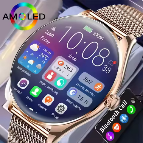 2025New Ultra Thin 8.6mm Smart Watch MT55 1.43" Amoled Bluetooth Call Heart Rate Health Monitor Voic
