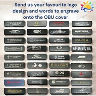 Customise engrave any logo, words on OBU cover