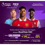 Paket Liga Inggris Nex Parabola Paket 2701 Nex Parabola Promo