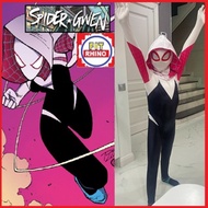 [ FITRHINO ] Kids Spider Gwen Costume Spiderman Costume Gwen Spider Girl Suit spider girl shirt