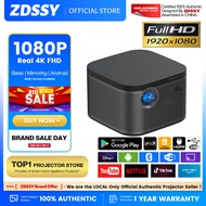 ZDSSY NEW D055 High Performance Projector 4K/1080P Support | Bright 700ANSI Lumens | DLP Single Chip Design | 16ms Response Time | Android 11.0 with WiFi and Bluetooth Compatible with HDMI USB/AV/Phone/Pad/Laptop/TV Stick/PS5