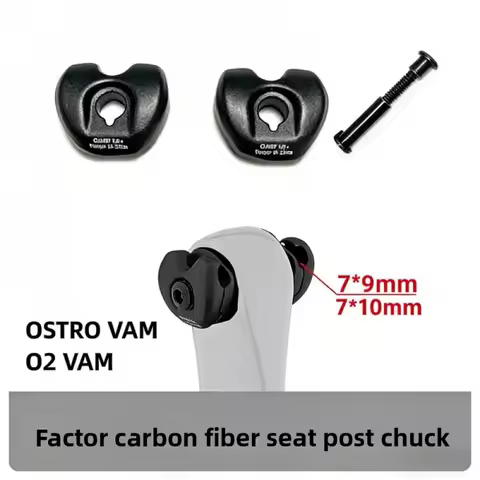 For Factor OSTRO V.A.M O2/O2 VAM SeatPost Titanium/Steel Screws Saddle Clamp Aluminium Mast Cap Repa
