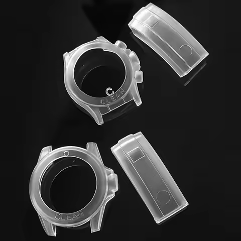 Watch Protective Case Transparent Scratch-proof Waterproof Silicone Protactive Film for Rolex Water 
