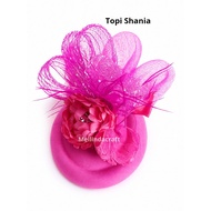 Fascinator Hat PARTY Hat pink fanta fuchsia azalea/ Shania party Hat PINK FANTA AZALEA FUCHSIA