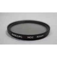 52mm ND 2 - Rise UK Neutral Density ND2 Filter 52 mm