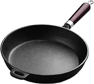 Wok Cookery Cast Iron Frying Pan Non-Stick Frying Pan Pig Iron Frying Pan Steak Pan Household Uncoated Thick Frying Pan vision