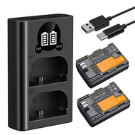 K&F LP-E6 Battery Charger แบตและแท่นชาร์จ (LP-E6NH/LP-E6N/LP-E6P)
